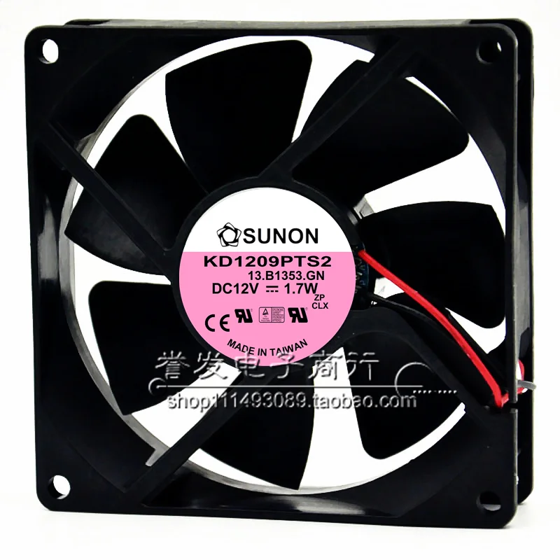 NIEUWE ORIGINELE KD1209PTS2 12 V 1.7 W 9225 92x92x25mm KOELVENTILATOR RADIATOR