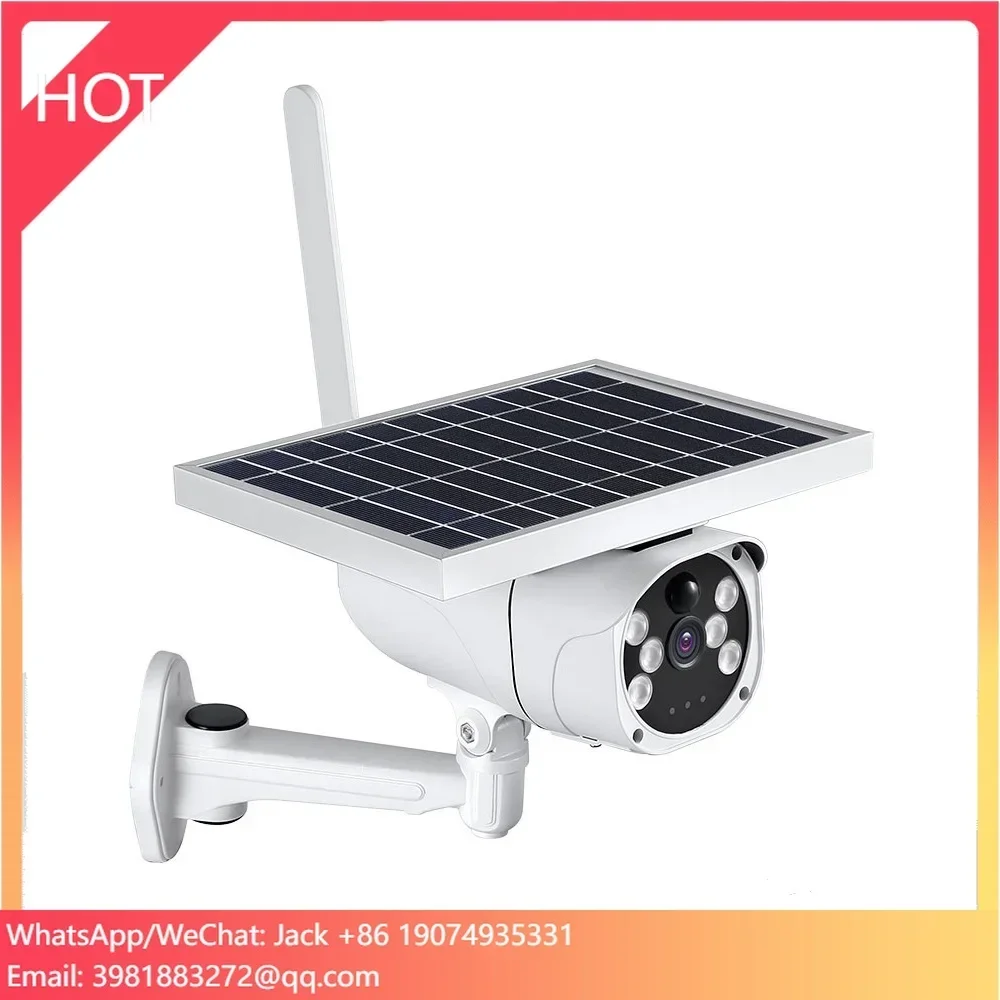 

Outdoor HD Mobile GSM 3G 4G LTE Enabled Solar Powered Security Camera