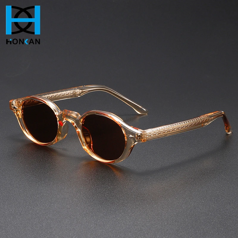 

Vintage Rivet Punk Oval Sunglasses Women Small Frame For Men Male New Sun Glasses Outdoor Driving Luxury Brand Designer Shades