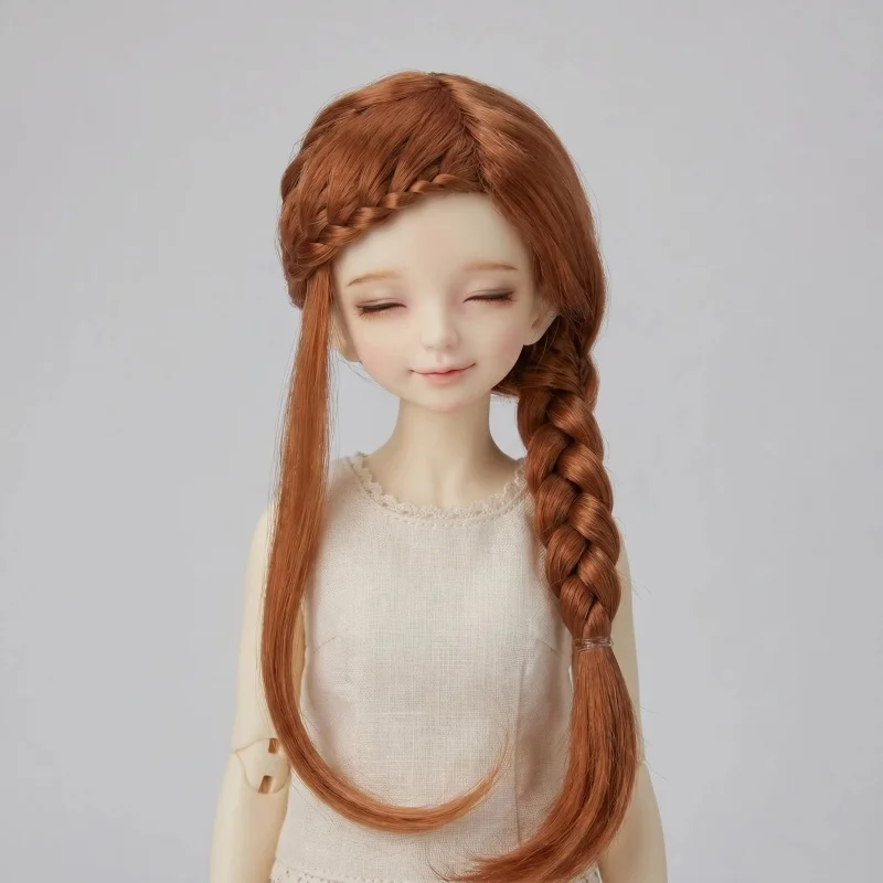 Partside Lady Braids Wave BJD Synthetic Mohair Wig 1/12 1/8 1/ 1/4 1/3 Doll Hair Tiny OB11 YOSD MSD SD Qbaby Blythe Accessories
