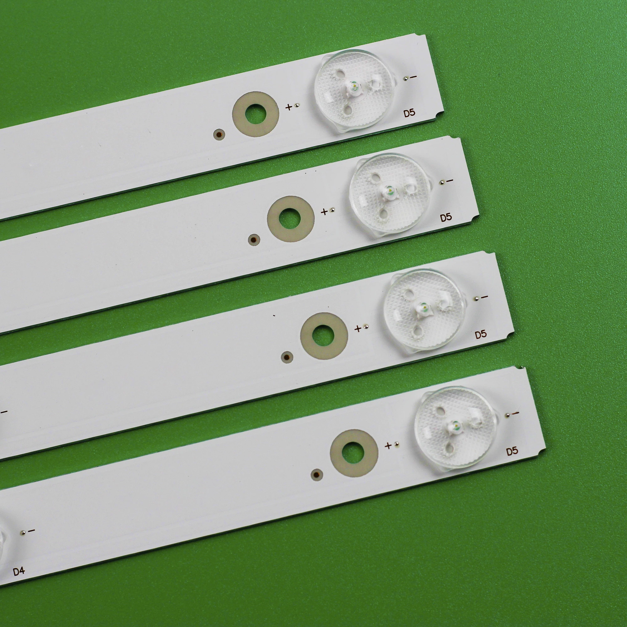 ใหม่ 8 ชิ้น/ชุด LED แถบสําหรับ 43 TV CRH-A 4330300104 L6CN Rev1.0 และ CRH-A 4330300105 R6CN Rev1.0 7710- 643000 -L100 7710- 643000 -R100