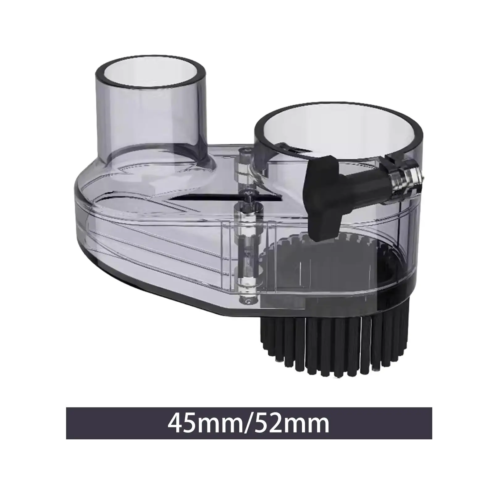 CNC Dust Shoe Brush Cleaning Brush Detachable CNC Vacuum Brush ABS Cover