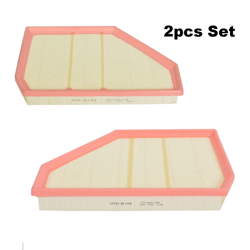 

Воздушный фильтр двигателя для BMW X5 M G05 F95 4,4 T 2019-2023 X6 G06 F96 X7 G07 XM G09, аксессуары, запасные части 13718091495 13718091496