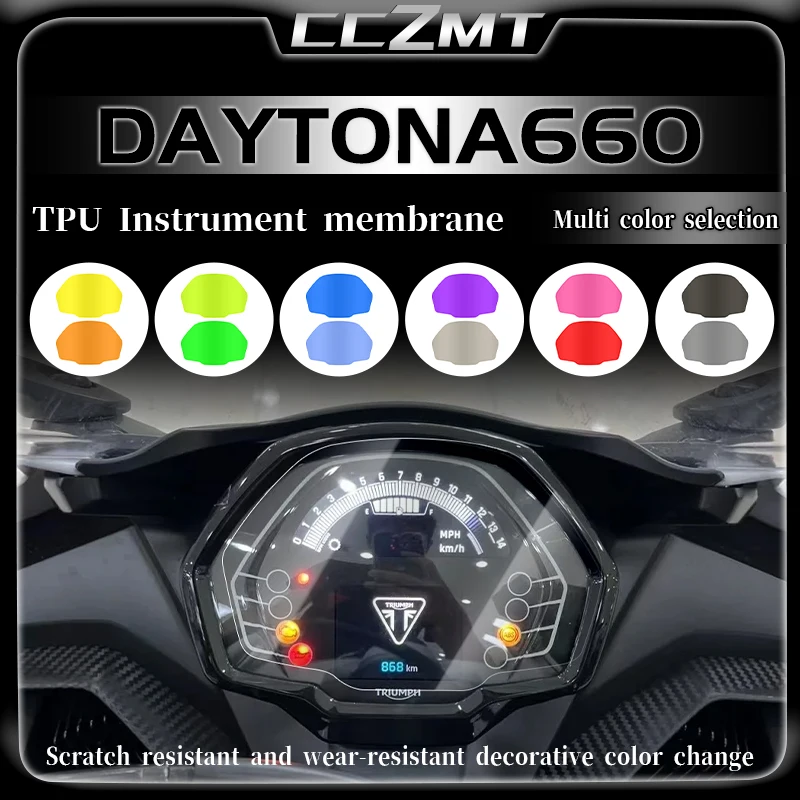 

For Triumph Daytona 660 DAYTONA660 daytona660 Motorcycle Protection Instrument Film Dashboard Scratch Cluster Screen Accessories