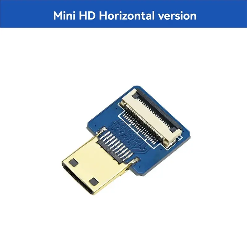 DTA5 Mini Adapter Horizontal Connector for Raspberry Pi, DIY FFC Cable Adapter for SBC Display, Stable Signal