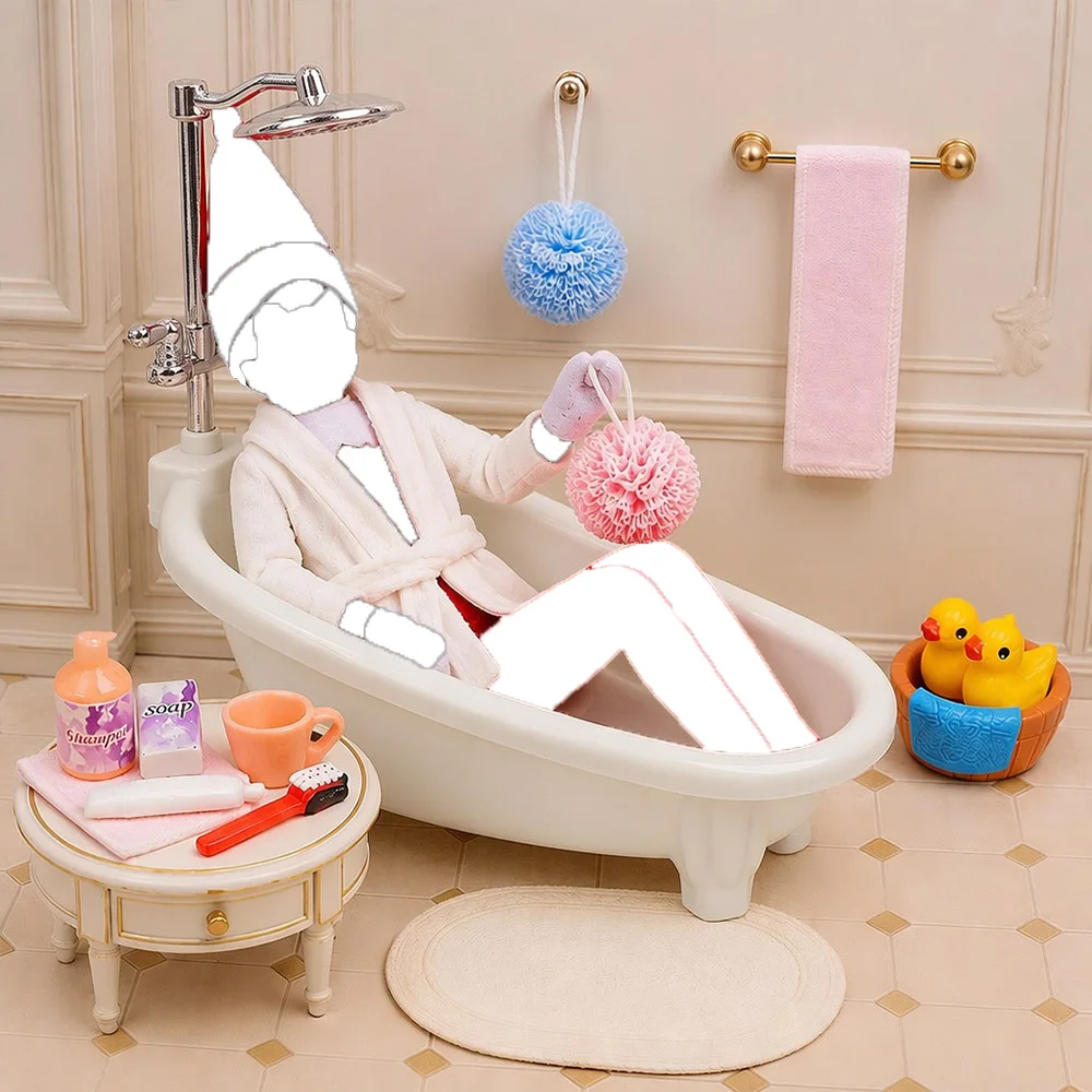 Christmas Doll Clothes Accessories&Miniature Items Scene Set For Elf Doll 30Cm Doll Christmas Decoration,Girl Toy Christmas Gift