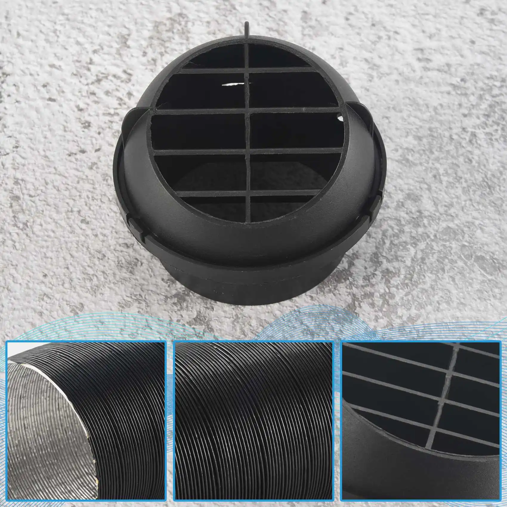 Eco-Friendly Heater Duct Hose Pipe Air Duct Outlet Hose Clip For Webasto Eberspach