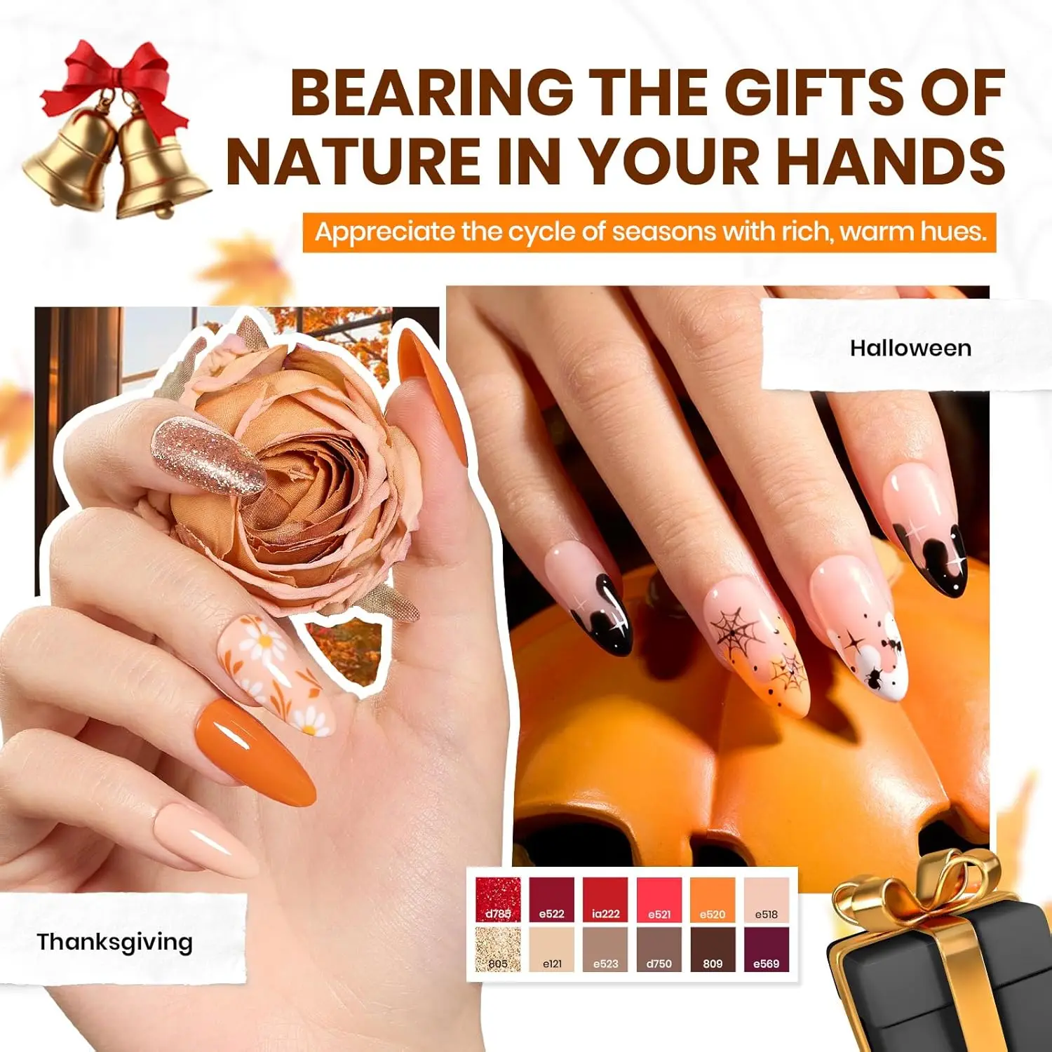 ชุดทำเล็บเจลฤดูหนาว 70 ชิ้น 60 สี พร้อมเบสโค้ทและท็อปโค้ท สำหรับผู้เริ่มต้น ทำเองที่บ้าน หรือเป็นของขวัญคริสต์มาส