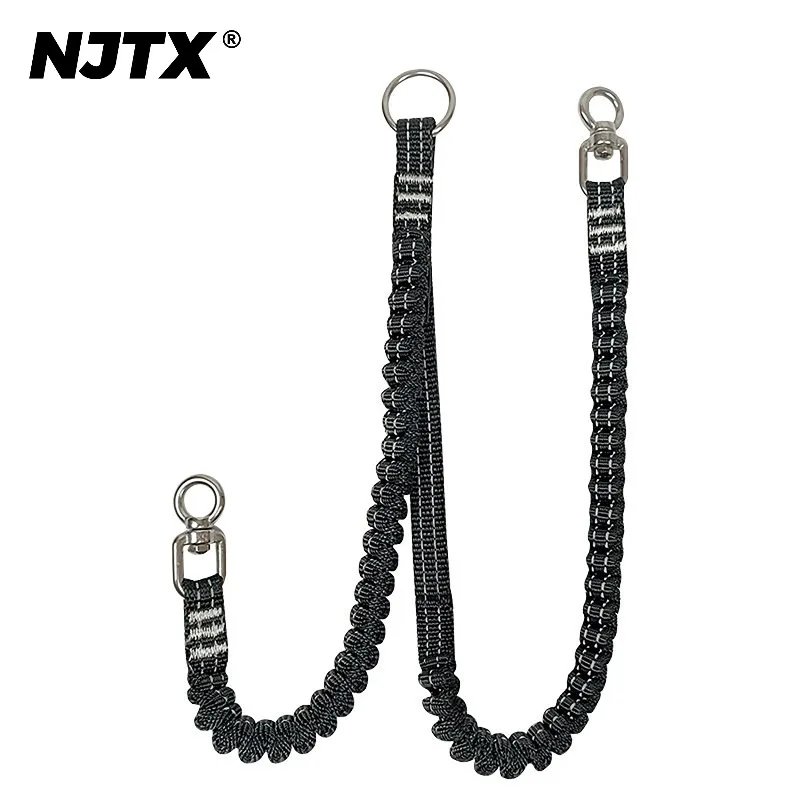 NJTX Quiet Adventure Anti-Loss Rope, Electric Hammer Wrench, Anti-Fall Ice Axe, Pull Rope Bridge, Rescue Elastic Rope, Dog Leash