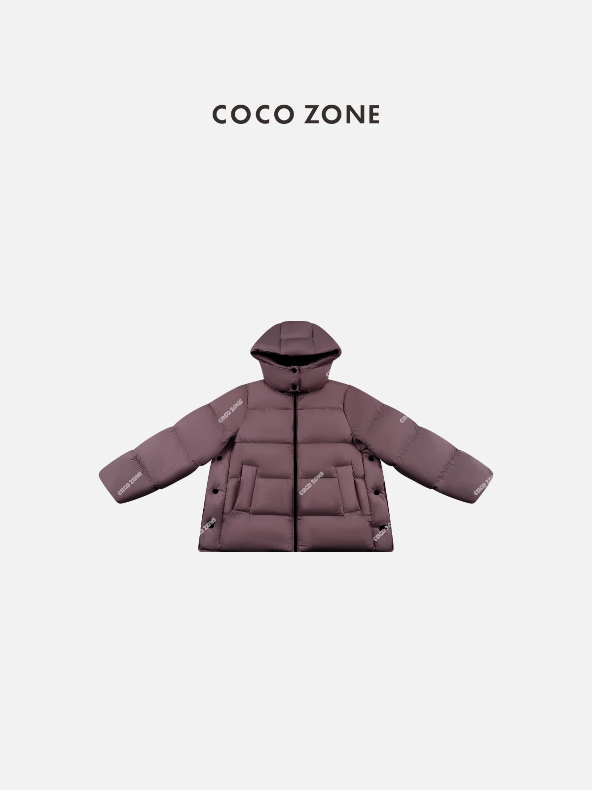 

Модная универсальная женская куртка-пуховик с капюшоном, теплая, для повседневной носки, коллекция ZONE Liu, ранняя весна 2026