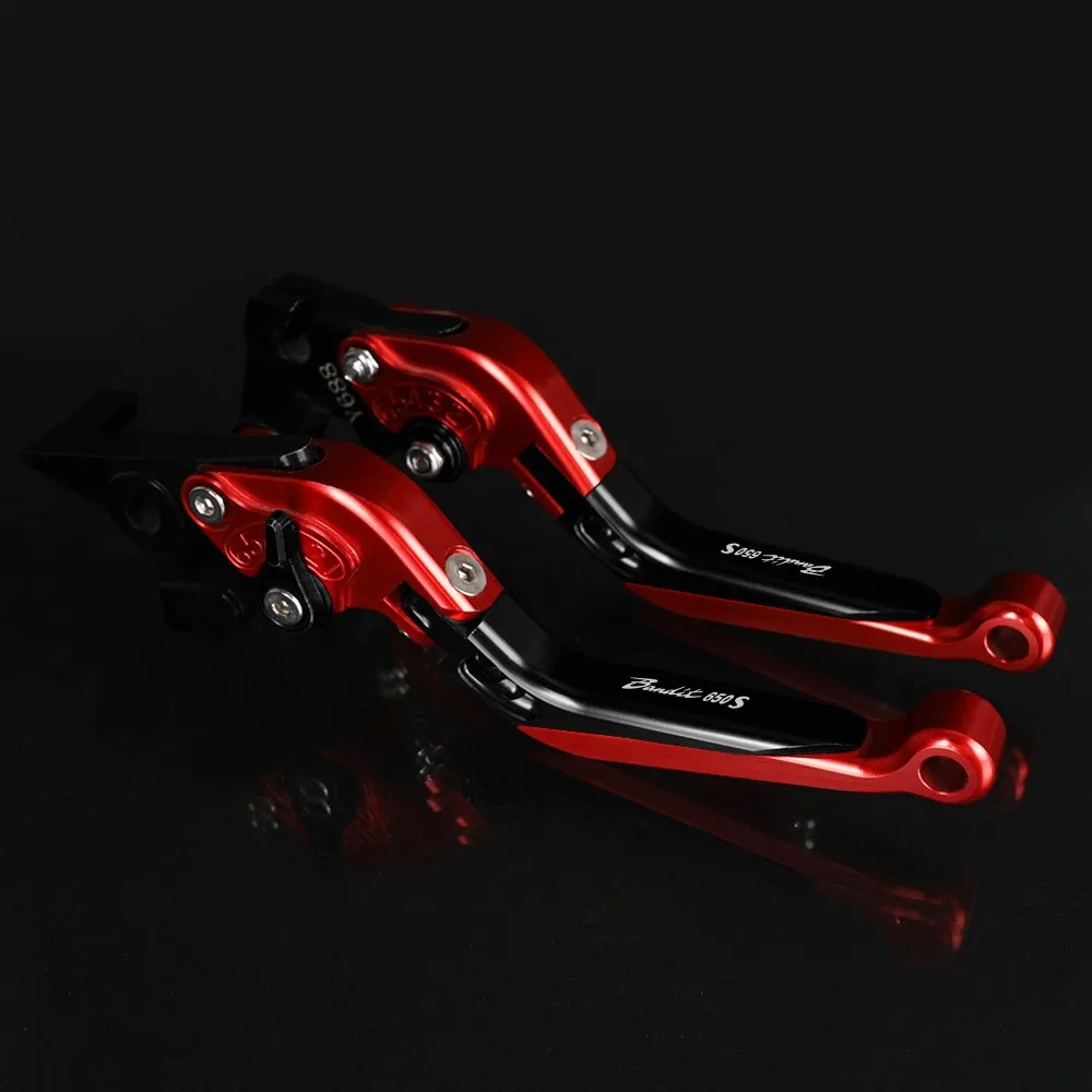 Para suzuki gsf650s gsf650 gsf 650 s 650s bandit 650 s 2007 2008 2009 2010 2011 - 2015 acessórios da motocicleta alavancas de freio embreagem
