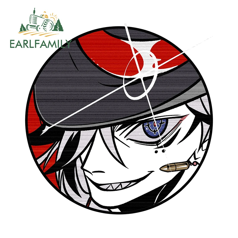 

EARLFAMILY 13cm × 12.8cm Boothill Honkai Star Rail Car Stickers Cool Amusing Graphics Decals Nice Waterproof Racing Accessories