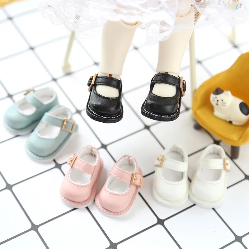 Small 1/6BJD leather shoes for Big Fish Body, Fat Fish Body, Corgi Body, GL, Jacoosun Doll Accessories inseam 3 .5 X 1.6cm