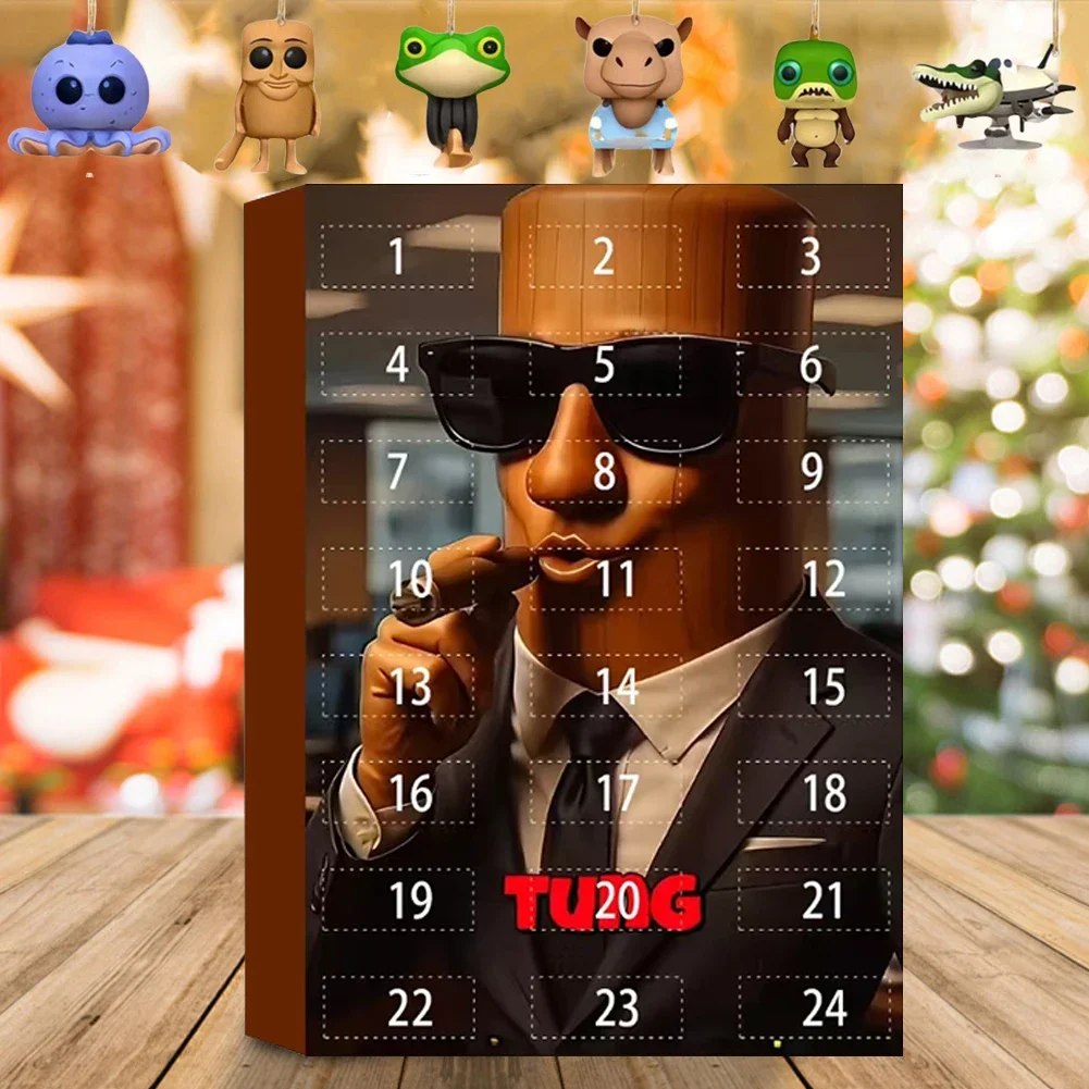 TungTungTung Sahur Tralalelo Tralala شخصيات إيطالية مضحكة كابتشينو Bonecaambalabu مجموعة ديكور سطح المكتب حلية للأكريليك