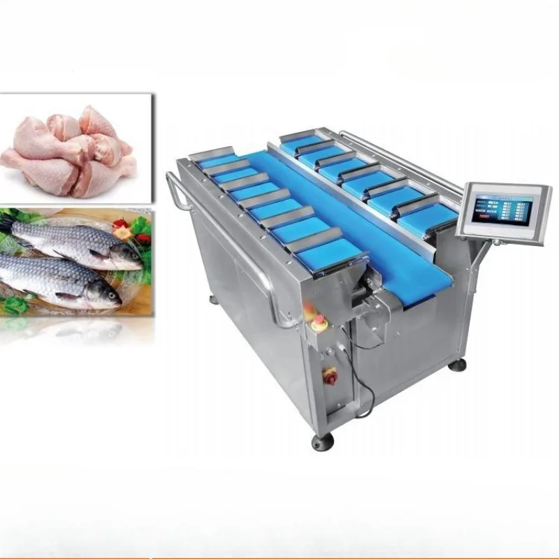 screening durian fruit belt combination scale 12-head belt scale packaging machine multi-head computer scale