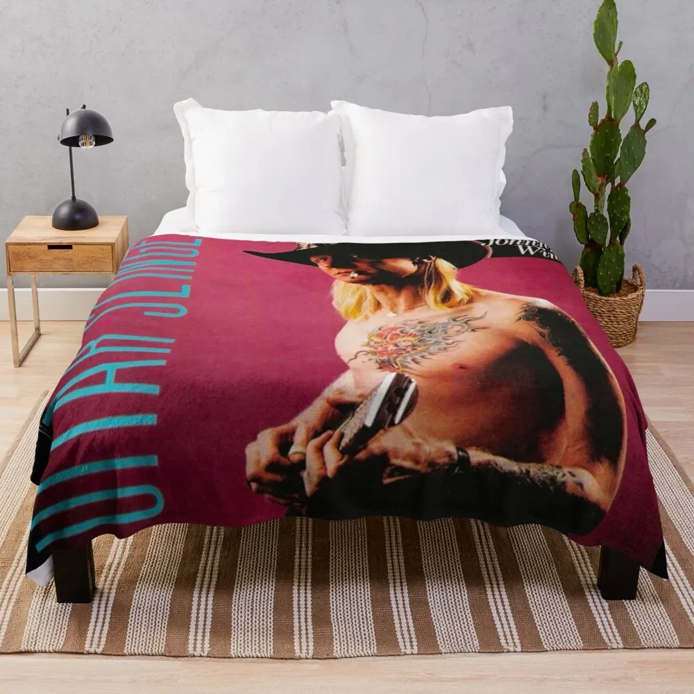 

Johnny Winter - Guitar Slinger. Throw Blanket Ultra Plush Cozy Blanket for Napping Sleeping