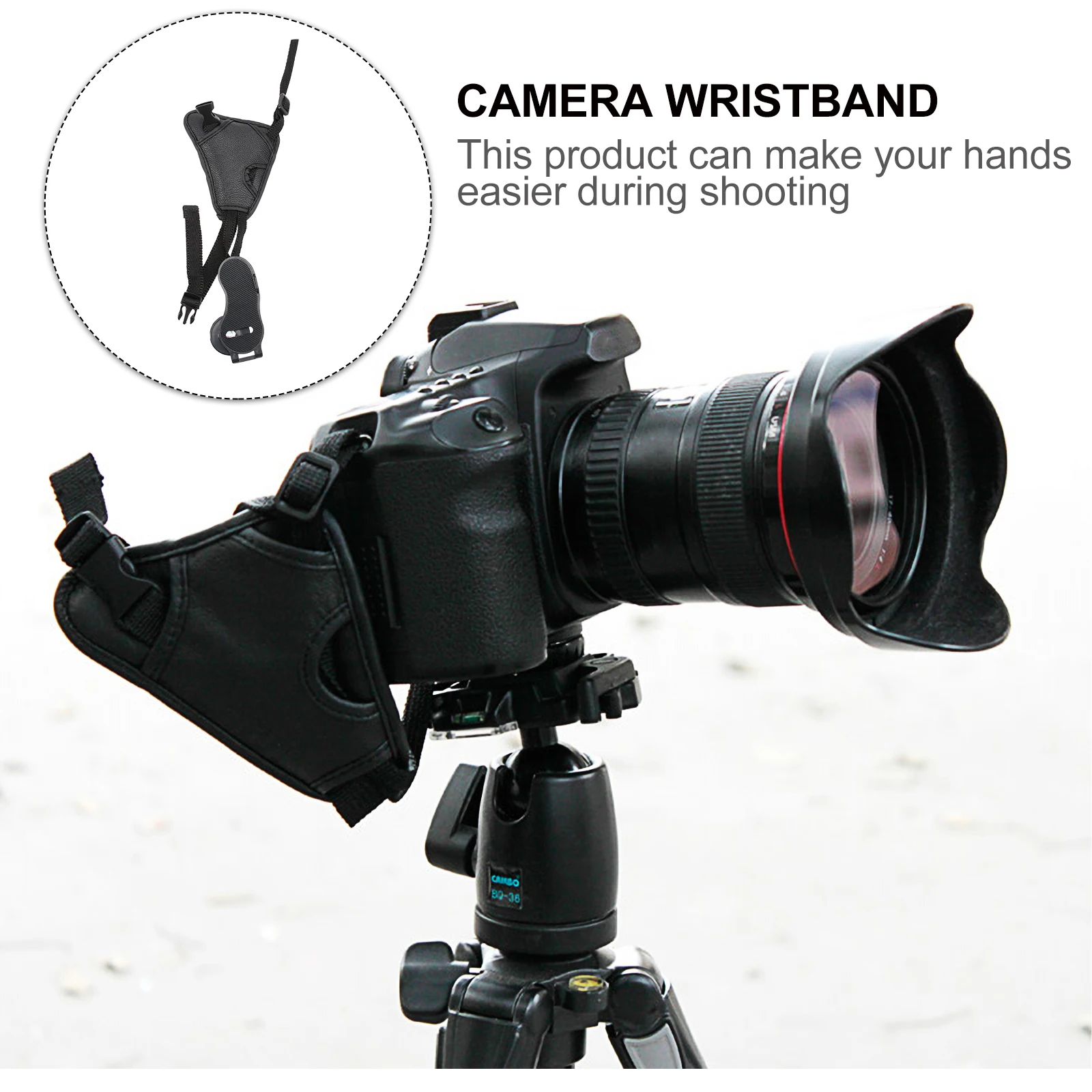 

Camera Wrist Strap Protective Pu Cases H Strap Mirrorless Attachment Long Length Adjustable DSLR Accessories