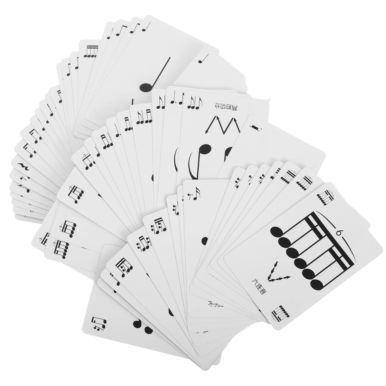 Rhythm Poker Reading Cards Education Theory Music Practice Study Exercise Tools