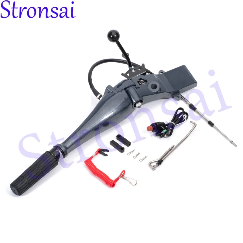 

697-W0084-00-4D Ручка рулевого управления в сборе для подвесного двигателя Yamaha 48HP 55HP 2-тактный 697-W0084