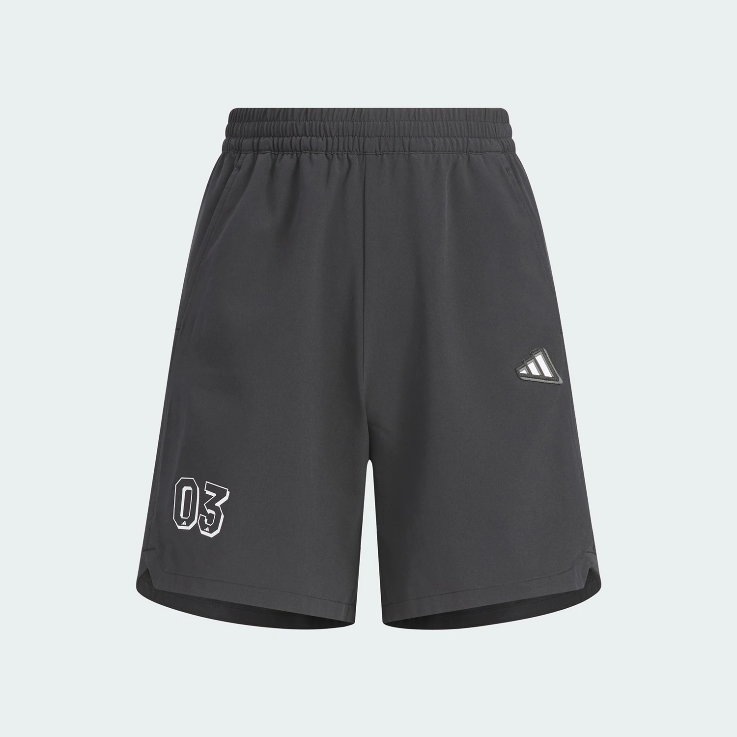 

Детские свободные сетчатые шорты Adidas Authentic 2025 New JM3419