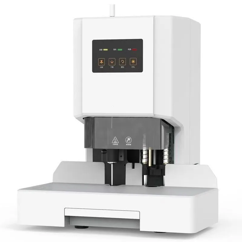 Fully Automatic Electric Hot Melt Riveting and Financial Voucher Punching Machine