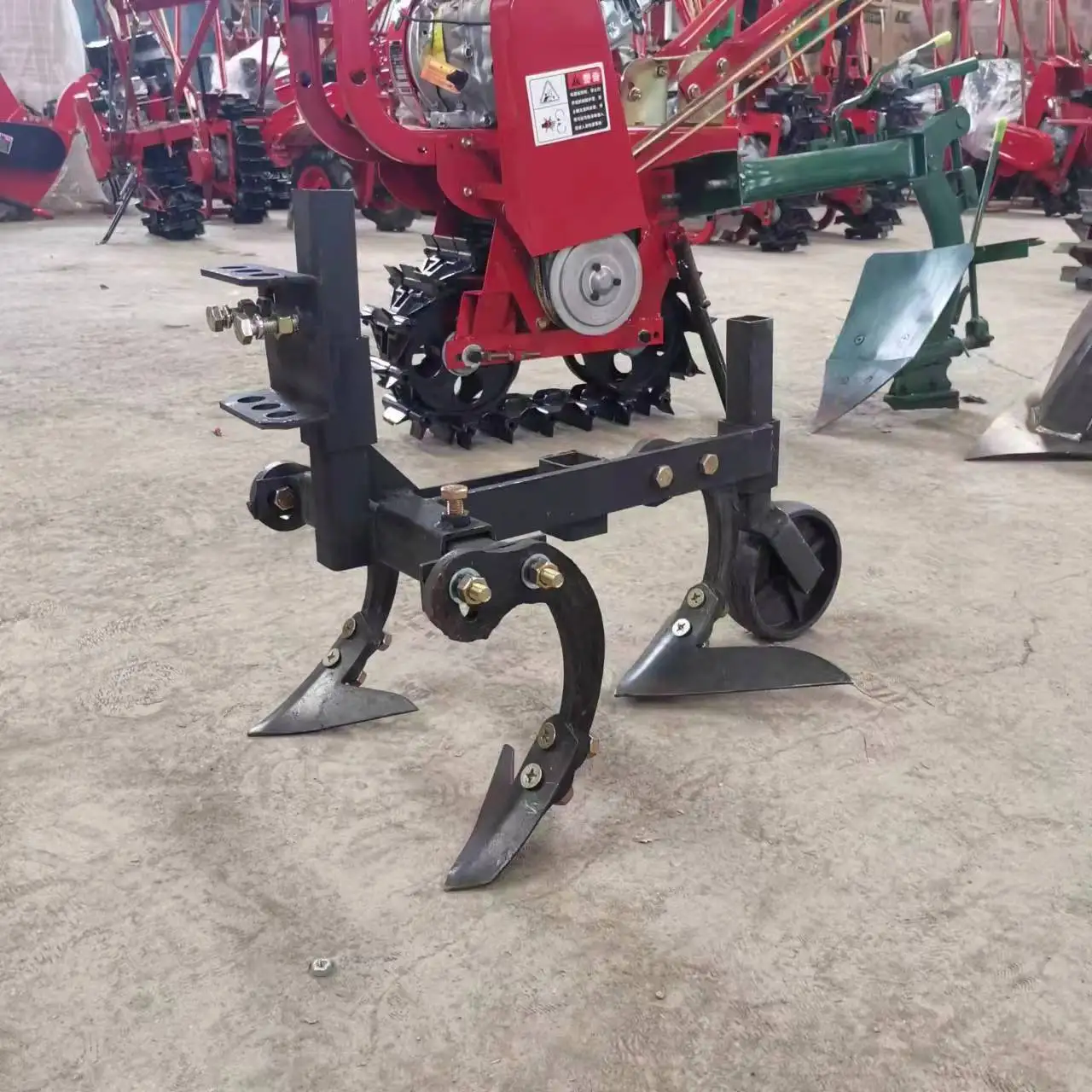 self propelled power tiller furrow gasoline seeder