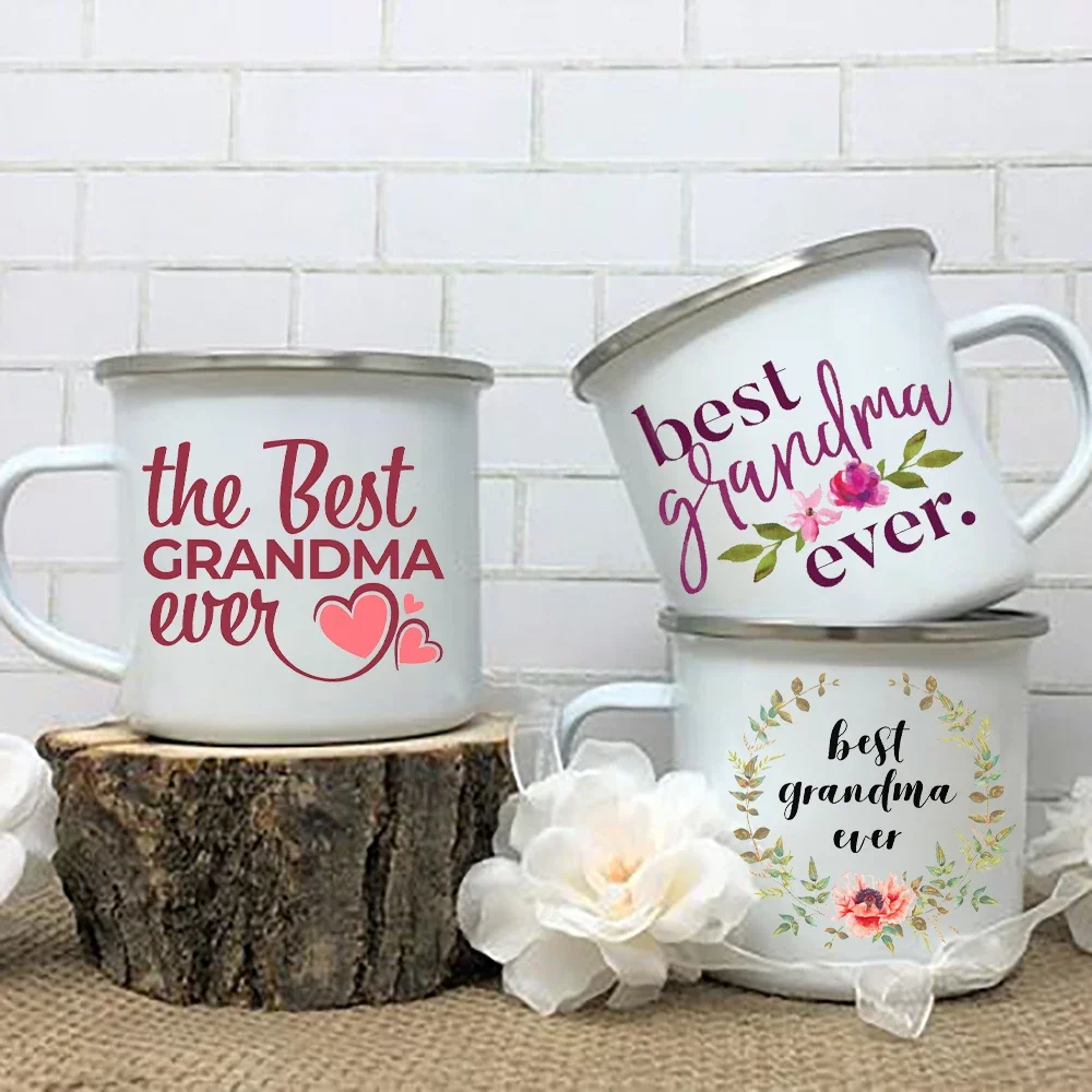 Birthday Gift for Grandma Best Grandma Ever Mug Grandma Coffee Mugs Mothers Day Gifts for Grandpa from Grandchildren Grandkids