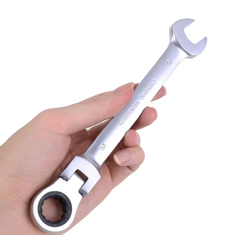 

:Combination Ratchet Wrench Adjustable Spanner Socket Tool Set Socket Head Wrench Set Universal Spanners Car Repair Hand Tools