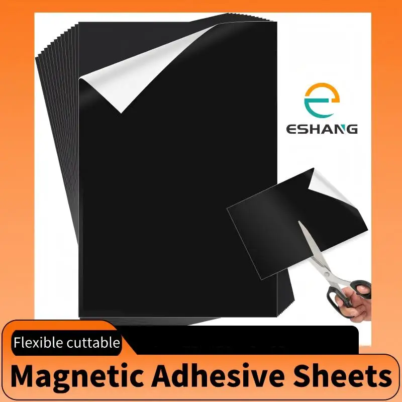 Flexible Cuttable Self Adhesive Magnetic Sheets for DIY Crafts Photos Stickers - Craft Magnets