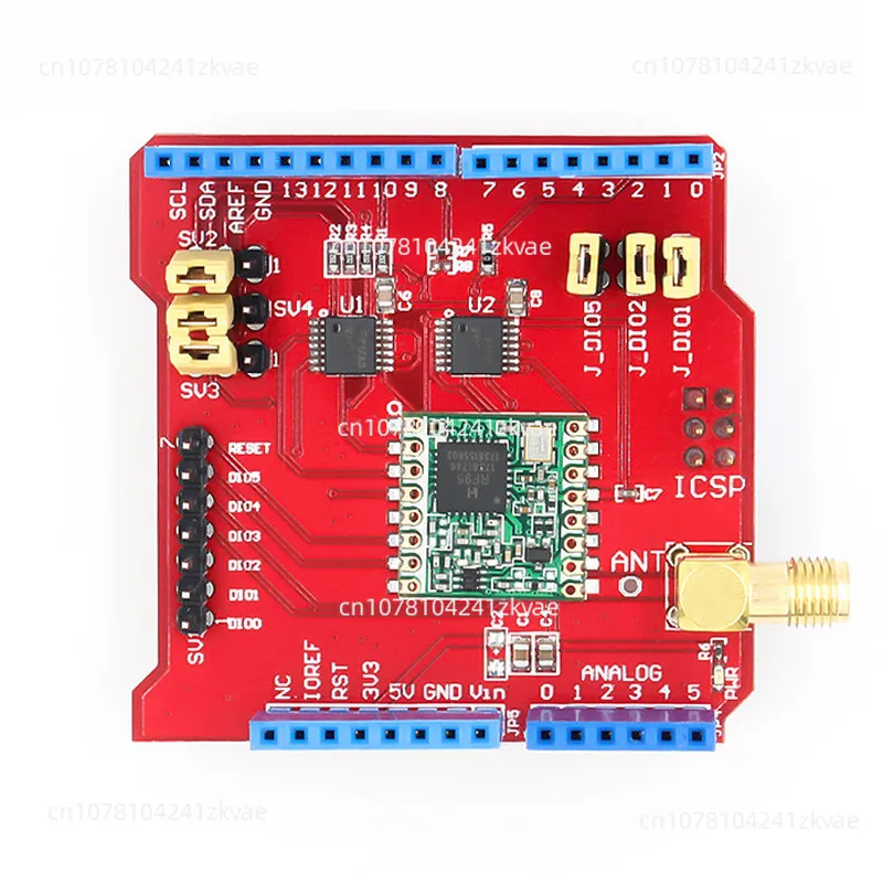 Wireless 433/868/915MHz LoRa Shield Signal Stabilized Transmitter Module