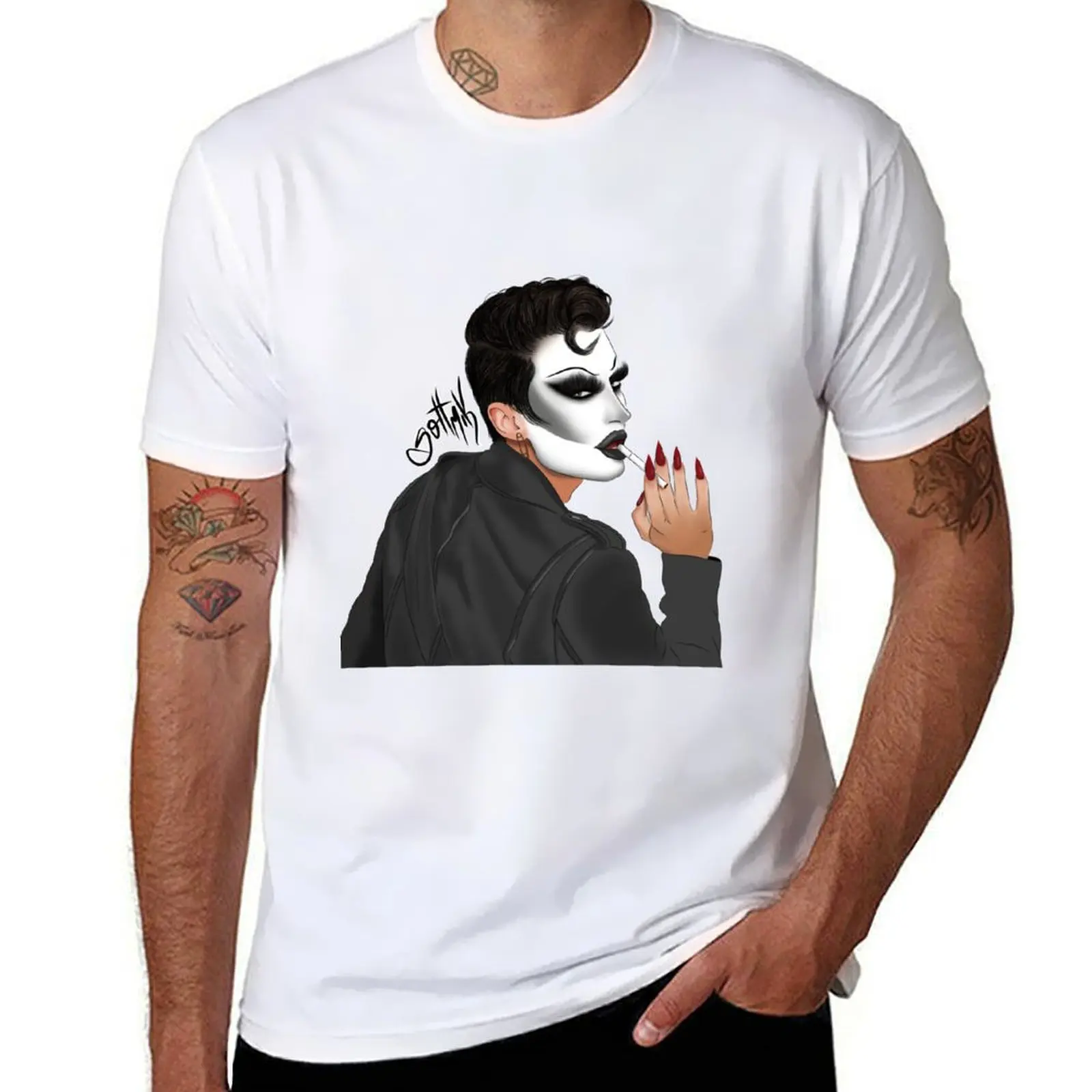 

2 t mens shirt shirts man T-Shirt t casual t shirt man cotton graphic Gottmik