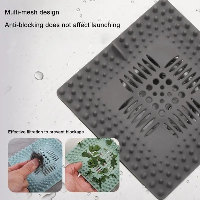 

E5be легко установить пластиковые сливные ловушки для волос для душа и ванны 5 упаковки