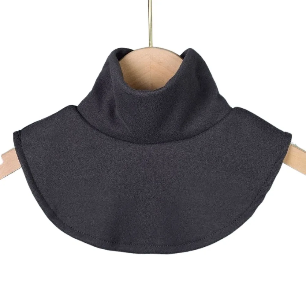 

Съемный детский декоративный воротник-накладка, высокоэластичный, для самостоятельного изготовления, однотонный, для утепления шеи