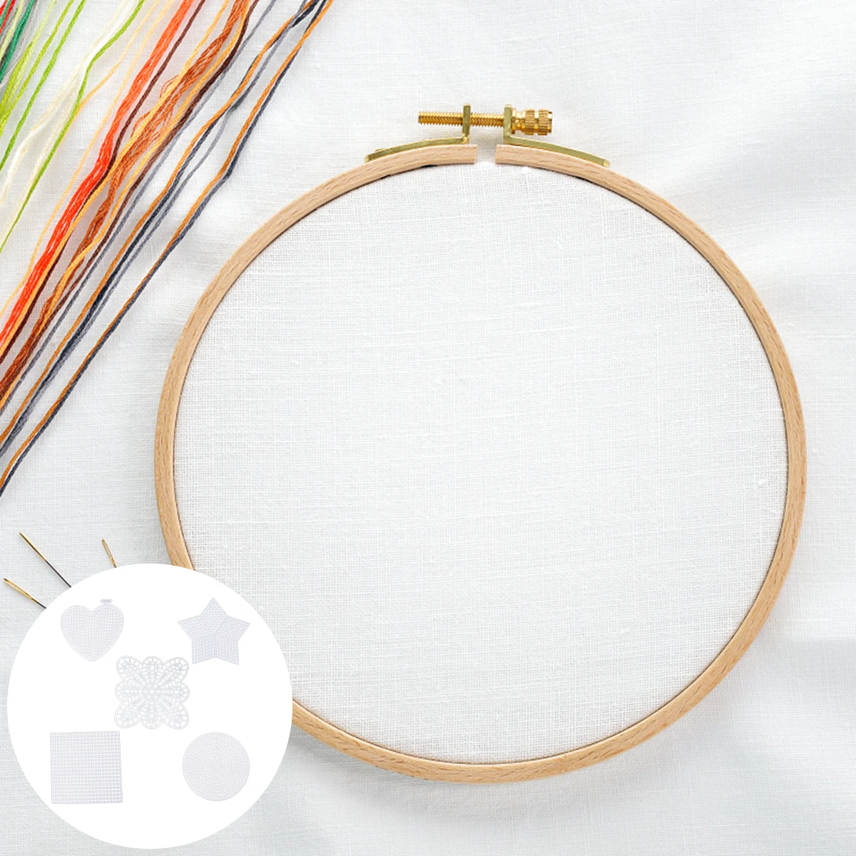 

50 pcs Cross Stitch Mesh Sheets Plastic Canvas Diy Embroidery Sewing Crafts Heart Square Pentagram Round Shape Colorful Coasters