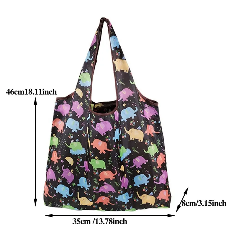 Floral Printed Casual Tote Designer Female Handbags Single Shoulder Shopping Bags Daily Use Women Canvas Beach Bag