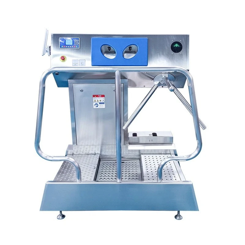 Food workshop entrance cleaning machine automatic induction personnel hygiene hand disinfection shoes