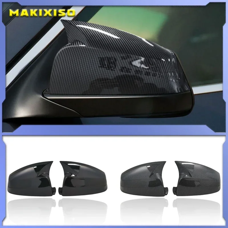 

Carbon Fiber Look Car styling M style Replacement Mirror Cover for BMW 5 6 7 serie F01 F02 F03 F04 F06 F07 F10 F11 F12 F13