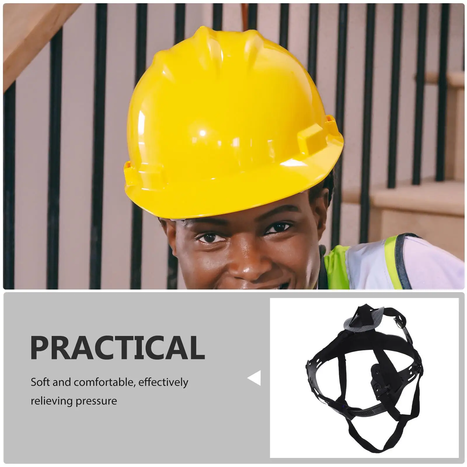 Hard Hat Lining Safety Accessories Replacement Bump Cap Insert Construction Hat Padding Adjustable Fit Comfortable