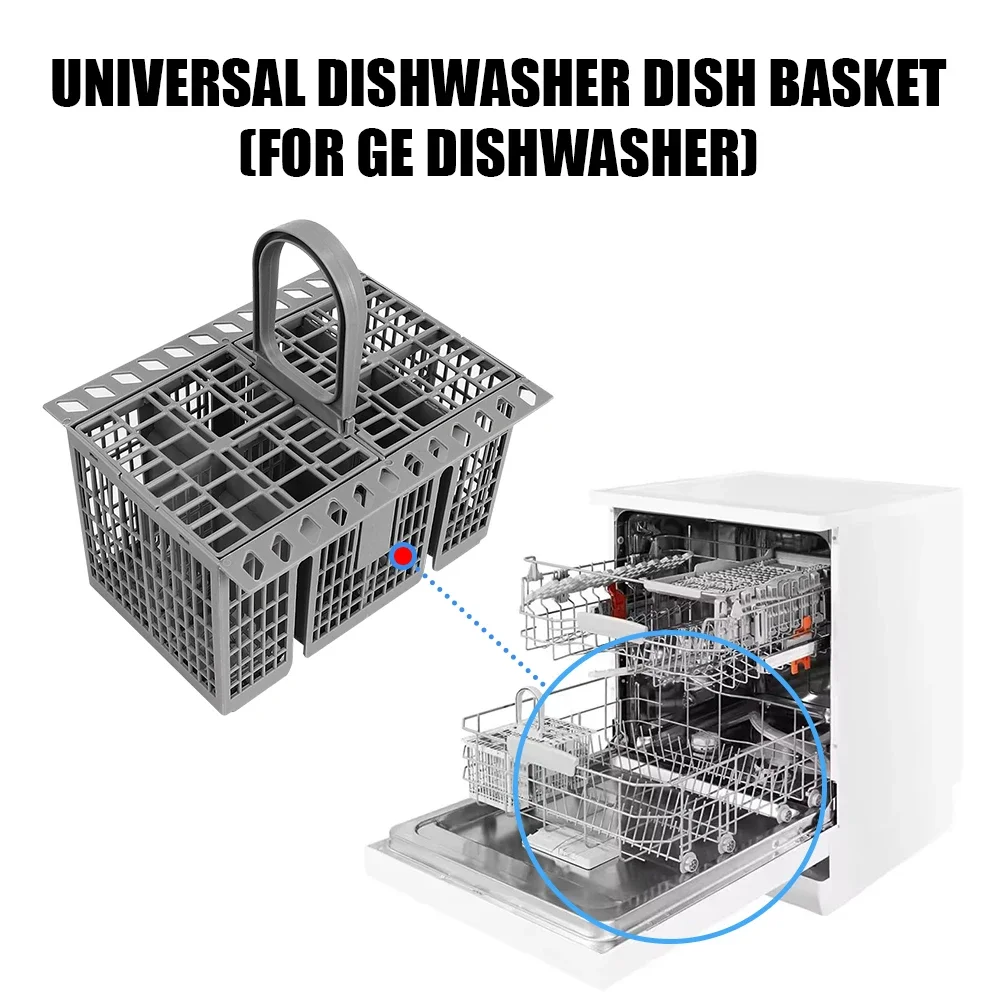 Detachable Dishwasher Cutlery Basket Portable Tableware Fork Spoon Cutlery Storage Kitchen Multifunctional Dishwashing Tools ﻿