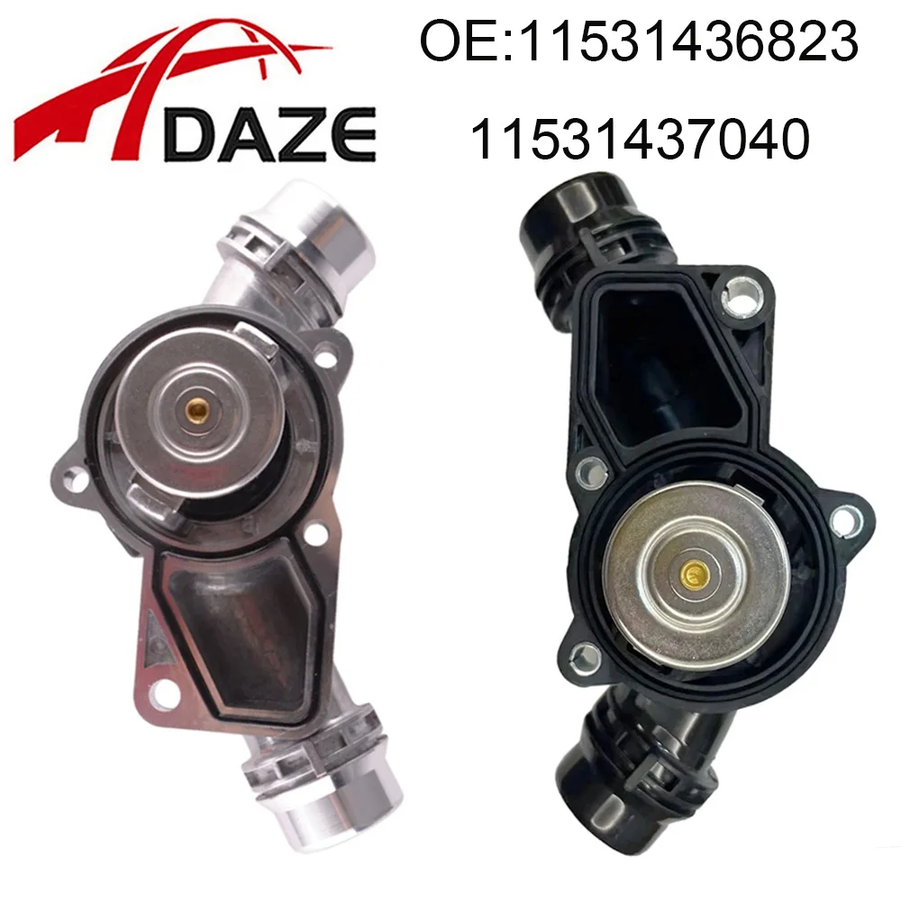 

DAZE 11531436823 11531437040 Car Engine Cooling Water Thermostat For BMW X3 X5 Z3 Z4 320i 325i 330I 525I 530i M54 E60