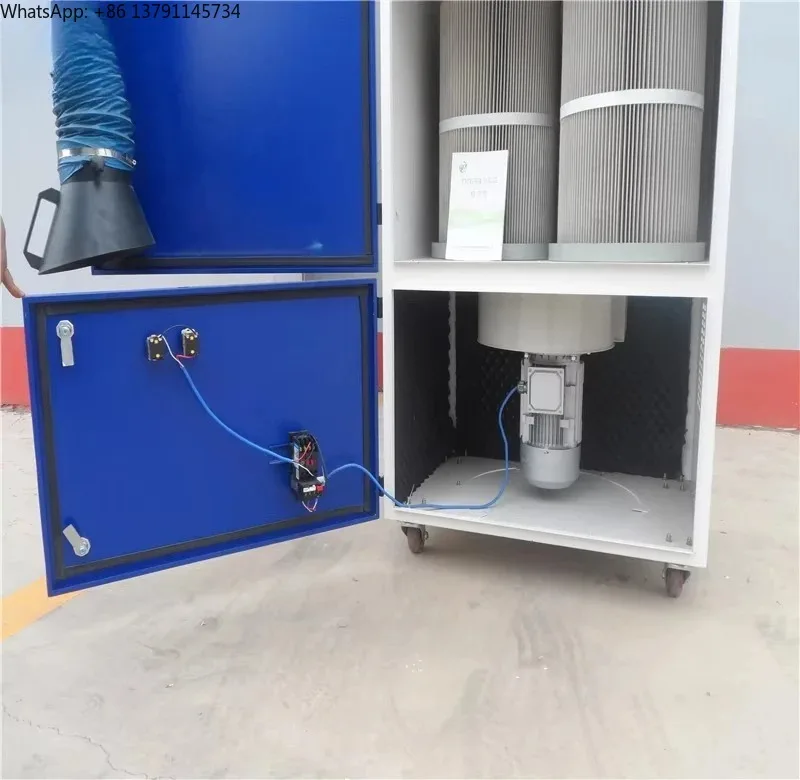 

Industrial Double-Arm Fume Absorber High Airflow with Low Noise, Ideal for Arc/laser Welding in Harsh Conditions