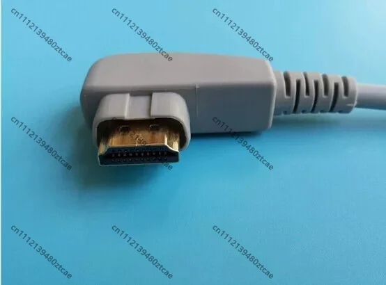 7-Lead Holter ECG Cable, Compatible with DMS300-4A, 24H Dynamic Monitoring, Anti-Interference, Reusable TPU Lead Wire