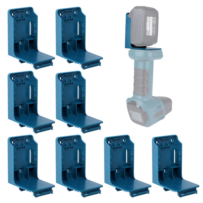 Bateria de Lítio e Suporte de Ferramenta para Makita 18v Li-ion Bateria Ferramentas de Armazenamento Rack de Montagem na Parede Expositor para Makita 18v 2-em1
