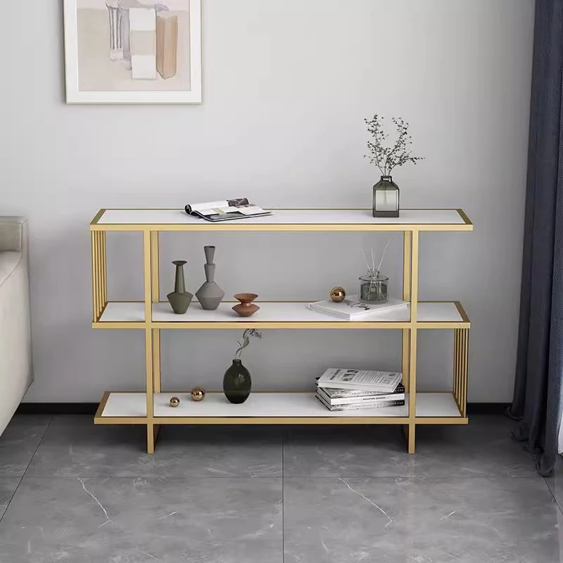 

Minimalist Marble Console Table Metal Storage Design Classic Console Table Modern Trendy Mueble Recibidor Entrada Furniture