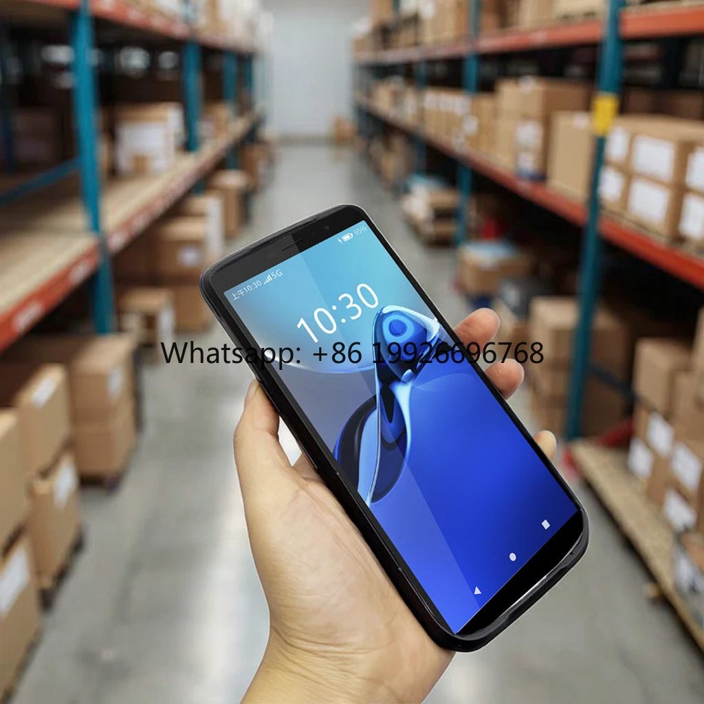 Android 14 4G Rugged Handheld PDA with 1D 2D QR Barcode Scanner Mobile Data Terminal Inventory Wireless Inventory Scanner