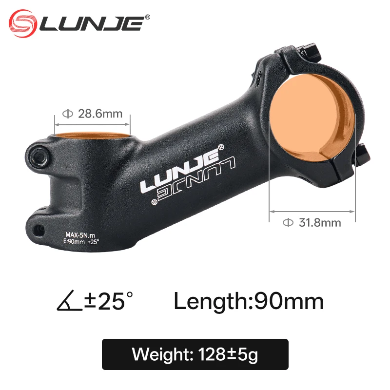 Ultraleicht Bike Power 60/70/80/90/100/110 MM MTB Fahrrad Vorbau 10/17/25/35 Grad Mountainbike Teile