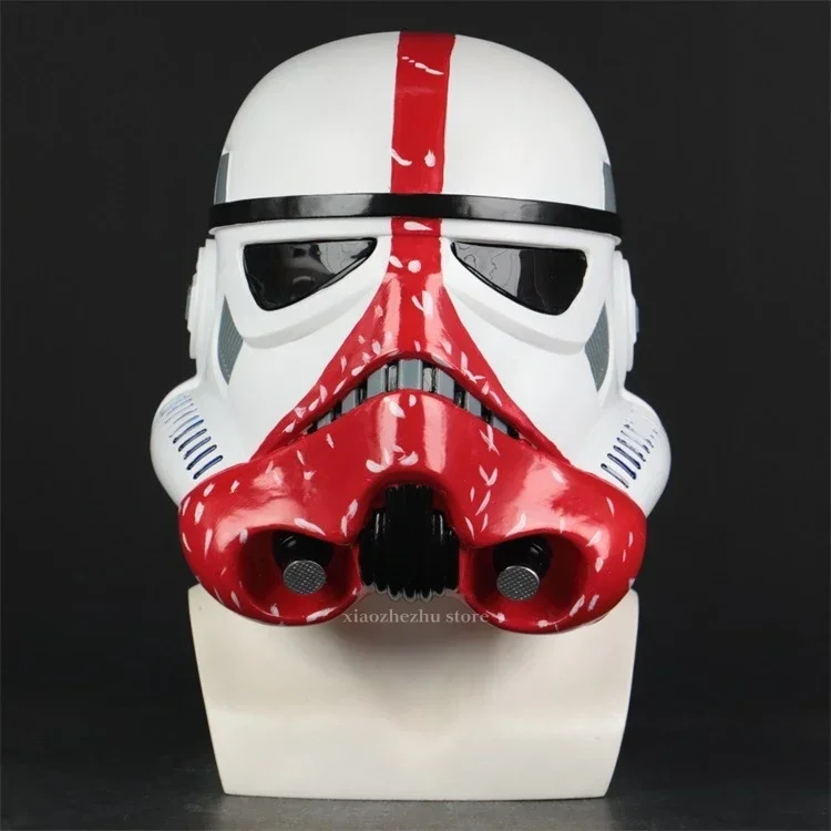 Halloween Live Role Play Props White Soldier Helmet Mask The Force Awakens Stormtrooper Battle Helmet Ornament