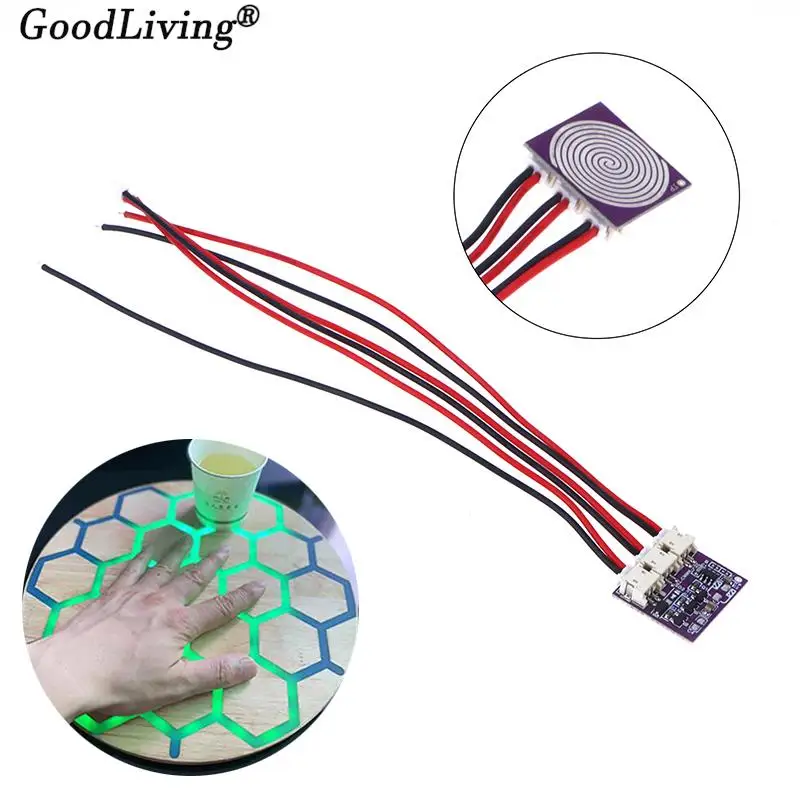 Monochrome River Table Air Separation Touch Induction Switch RGB Color Light 5V Touch Induction Coil Circuit Board DIY Module