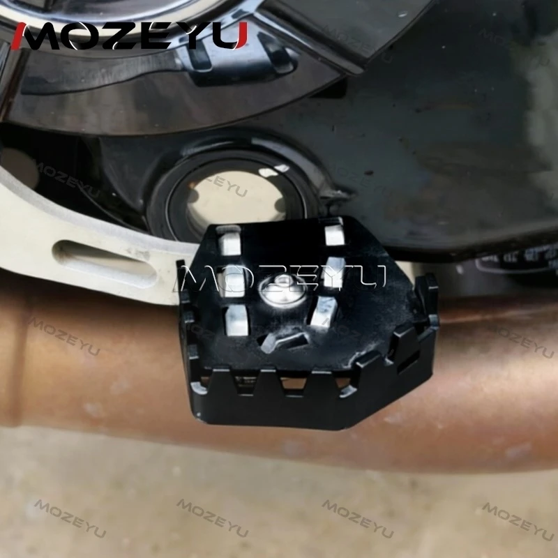 

Scrambler400 800 2015-2026 Brake Lever Extension Pedal Step Tip Plate Extender For Ducati SCRAMBLER 800 400 Monster 797+/400/659