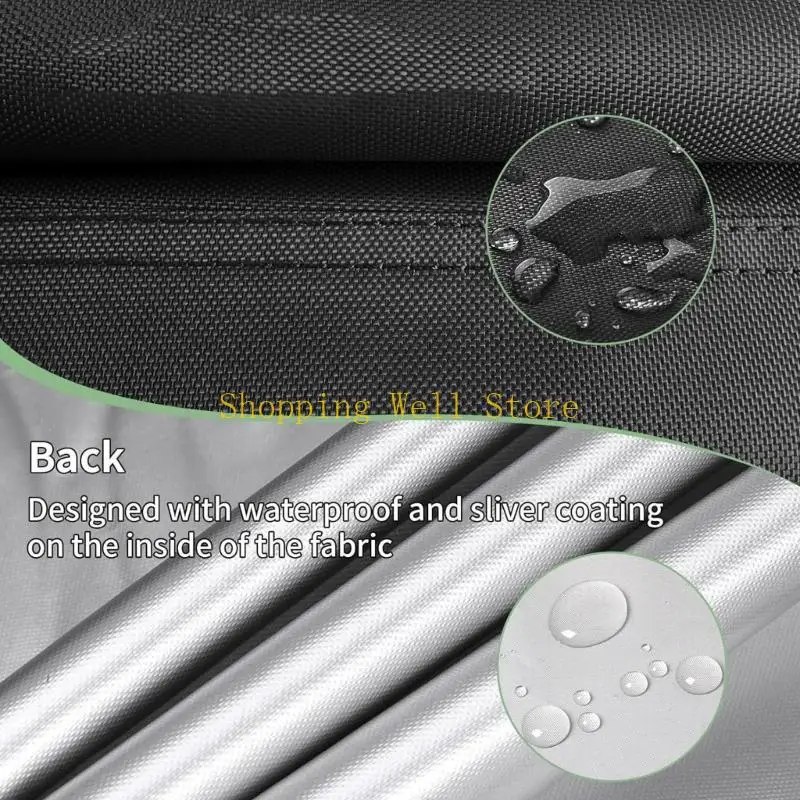 

KX4B Пылезащитный вертикальный вакуумный держатель для хранения, водонепроницаемая полиэфирная ткань, органайзеры с